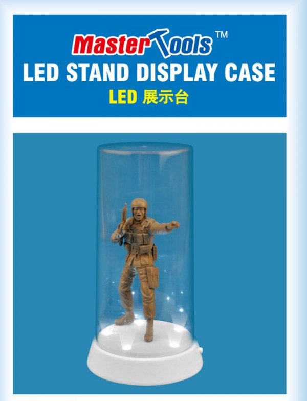 Trumpeter 09864 Led Stand Display Case 84X185mm
