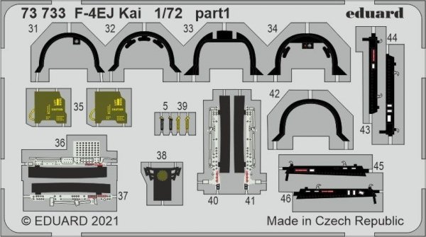 Eduard 73733 F-4EJ Kai for FINE MOLDS 1/48