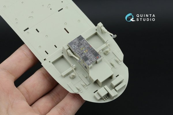 Quinta Studio QDS-35169 SH-60F Seahawk 3D-Printed &amp; coloured Interior on decal paper (Kitty Hawk) (Small version) 1/35