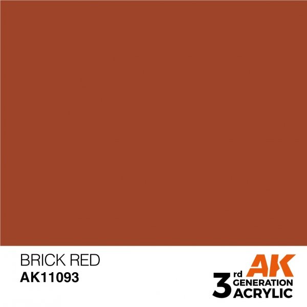 AK Interactive AK11093 BRICK RED – STANDARD 17ml