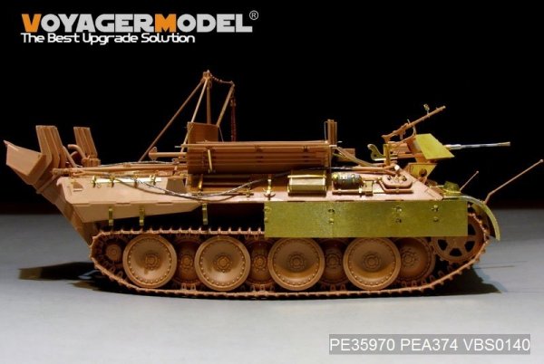 Voyager Model PE35970 WWII German Bergepanther Ausf.A (Late type,Panther G tool holders) Basic For MENG SS-015 1/35