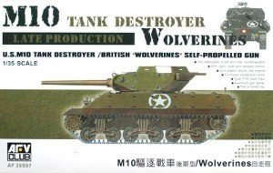 AFV Club 35S07 M-10 Tank Destroyer Late (1:35)
