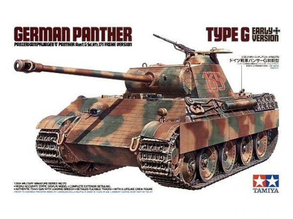 Tamiya 35170 German Panther Type G Early Version (1:35)