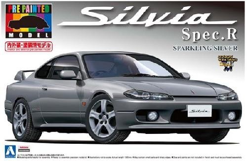 Aoshima 00864 S15 Silvia Spec.R - Silver 1:24