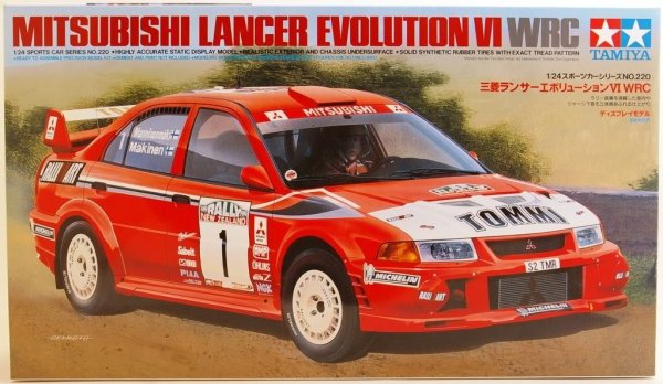 Tamiya 24220 Mistubishi Lancer Evolution VI WRC (1:24)