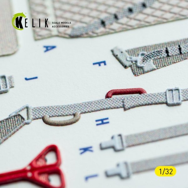 Kelik K32042 MiG-21 F-13 export version - interior 3D decals for Trumpeter kit 1/32