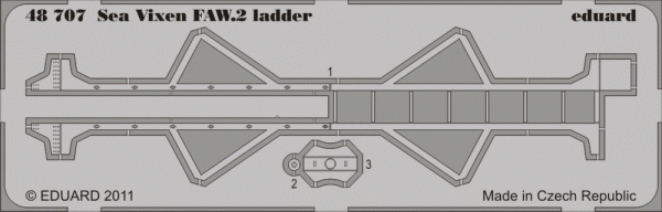 Eduard 48707 Sea Vixen FAW.2 ladder 1/48 Airfix