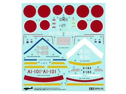 Tamiya 61016 A6M2 Type 21 Zero Fighter (ZEKE) 1/48