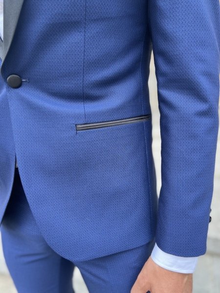 Smoking blue - Man Ceremony suit - Gogolfun.it