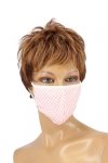  maska ochronna z filtrem różowa