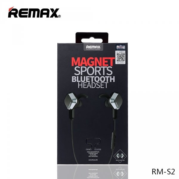 Słuchawki MAGNET sports Remax RB-S2 czarne