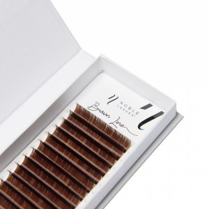 Brown Line Lashes D 0,10 BROWN