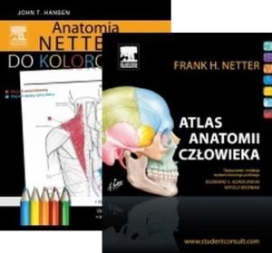 Atlas anatomii człowieka Nettera (nazewnictwo łacińskie) + Anatomia Nettera do kolorowania