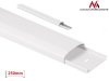 Listwa maskująca do kabli Maclean MC-694 W 60x20x250mm plastik systemowa