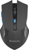 Mysz bezprzewodowa Defender ACCURA MM-275 optyczna 1600dpi 6P czarno-niebieska