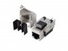 Moduł Keystone Lanberg gniazdo RJ45 -&gt; LSA FTP kat.5e 90° do puszki montażowej