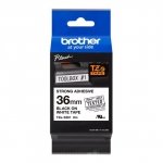 Taśma Brother TZe-S261 36mm x 8m (TZES261) - żółta, czarny nadruk