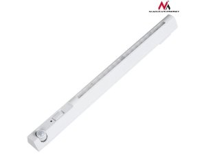 Lampa LED z sensorem ruchu Maclean MCE235, haczyk, temperatura 4000K, zasięg 3m, 3xAAA, ON/OFF/AUTO2 ruchomy pir