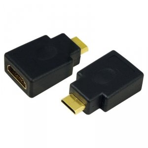 Adapter HDMI LogiLink AH0009 HDMI (F) &gt; mini HDMI (M)