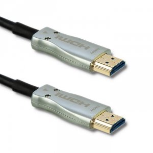 Kabel Qoltec HDMI v.2.0 | High speed | 4K | 60Hz | AOC | GOLD | 10m