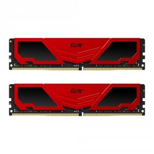 Pamięć DDR4 Team Group Elite Plus 64GB (2x32GB) 3200MHz CL22 1,2V RED AMD