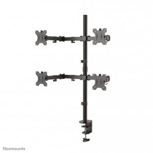 Uchwyt biurkowy do ekranów Neomounts FPMA-D550D4BLACK 8 kg czarny max VESA 100x100