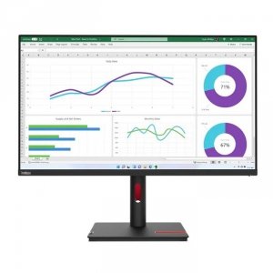 Monitor Lenovo 31,5&quot; ThinkVision T32h-30 (63D3GAT1EU) IPS QHD 60Hz HDMI DP HUB