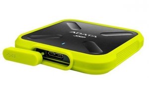 Dysk zewnętrzny ADATA SD700 256GB 2.5&quot; USB 3.1 Czarno-żółty