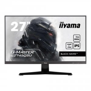 Monitor iiyama 27&quot; G-MASTER G2745QSU-B2 BLACK HAWK IPS QHD 100Hz HDMI DP HUB głośniki