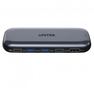 Hub Storage USB-C Unitek D1046A dyski M.2, HDMI, PD 100W