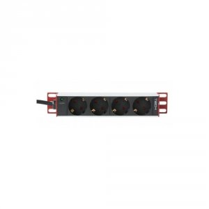 Listwa zasilająca Techly Rack 10&quot; 1U, 4xSchuko 1,8m