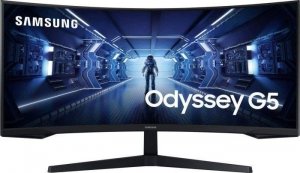 Monitor Samsung 34&quot; Odyssey G5 LC34G55TWWPXEN HDMI DP
