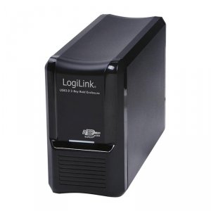 Obudowa USB3.0 2xHDD 3.5&quot; RAID, SATA 3 LogiLink