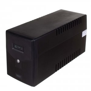 Zasilacz awaryjny UPS DIGITUS Line-Ineractive LED 1500VA/900W, 2x12V/9Ah, AVR, 4x Schuko CEE 7/3, 2x RJ11, 1x USB 2.0 typ B