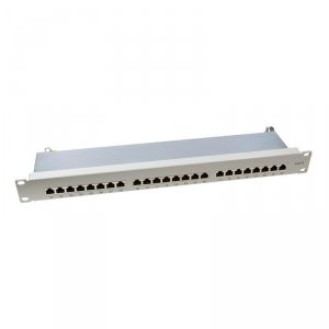 Patch panel LogiLink NP0040A 19&quot; 24x RJ45 kat.6 ekranowany