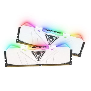 Pamięć DDR4 Patriot Viper RGB WHITE 16GB (2x8GB) 3000 MHz CL15 1,35V