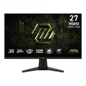 OUTLET: Monitor MSI 27" MAG 275QF E20 Rapid IPS WQHD 200Hz 2xHDMI DP - USZ OPAK