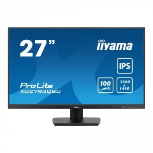Monitor iiyama 27&quot; ProLite XU2793QSU-B7 IPS QHD 100Hz HDMI DP HUB głośniki