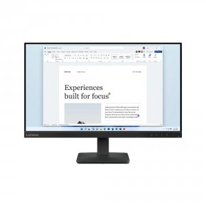 Monitor Lenovo 23,8" L24-4e (68C2KAC1EU) IPS FHD 100Hz VGA HDMI Raven Black