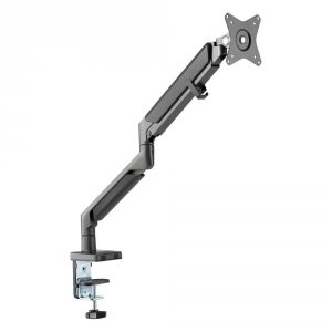 Uchwyt biurkowy Techly 17&quot;-32&quot;, 1-9kg sprężyna gazowa