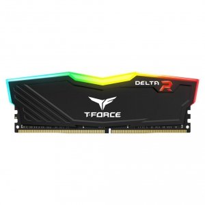 Pamięć DDR4 Team Group T-FORCE Delta RGB 32GB (1x32GB) 3600MHz CL18 1,35V Czarna