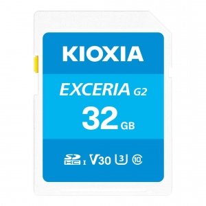 Karta pamięci SDHC KIOXIA EXCERIA G2 32GB UHS-I U3 V30