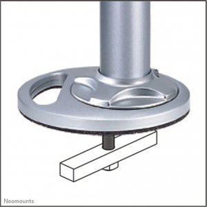 Uchwyt do ekranów Neomounts FPMA-D9GROMMET biurkowy Silver
