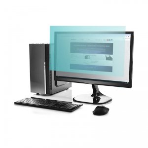 Filtr światła niebieskiego Qoltec 21.5&quot; | 16:9 | Ochrona wzroku | Anti Glare | Matowy | na monitor