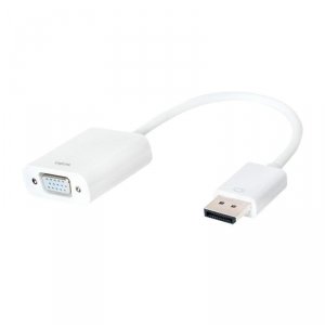 Adapter LogiLink CV0059B DisplayPort 1.2 do VGA (Active Type)