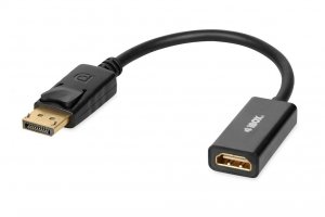 OUTLET: Kabel adapter iBOX IADP4K DisplayPort do HDMI - OTW OPAK