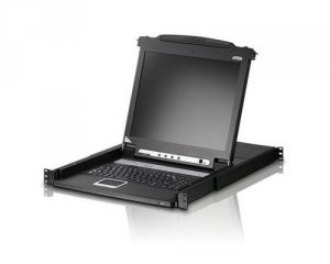 Konsola LCD 17&quot; KVM ATEN CL1016M-ATA 16-port. 12 kabli w zestawie