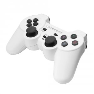 Gamepad PC USB Esperanza &quot;Warrior&quot; biało/czarny