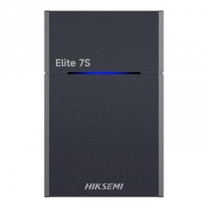 Dysk zewnętrzny SSD HIKSEMI Elite 7S 1TB USB 3.2 Type-C (2000/2000 MB/s) ciemnoszary