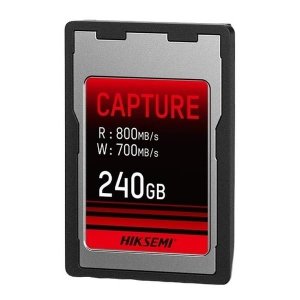 OUTLET: Karta pamięci HIKSEMI CAPTURE HS-CFE-E300A 240GB CFexpress Type A 800/700MB/s TLC - OTW OPAK